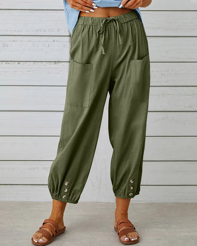 Michela | Pantaloni larghi e comodi