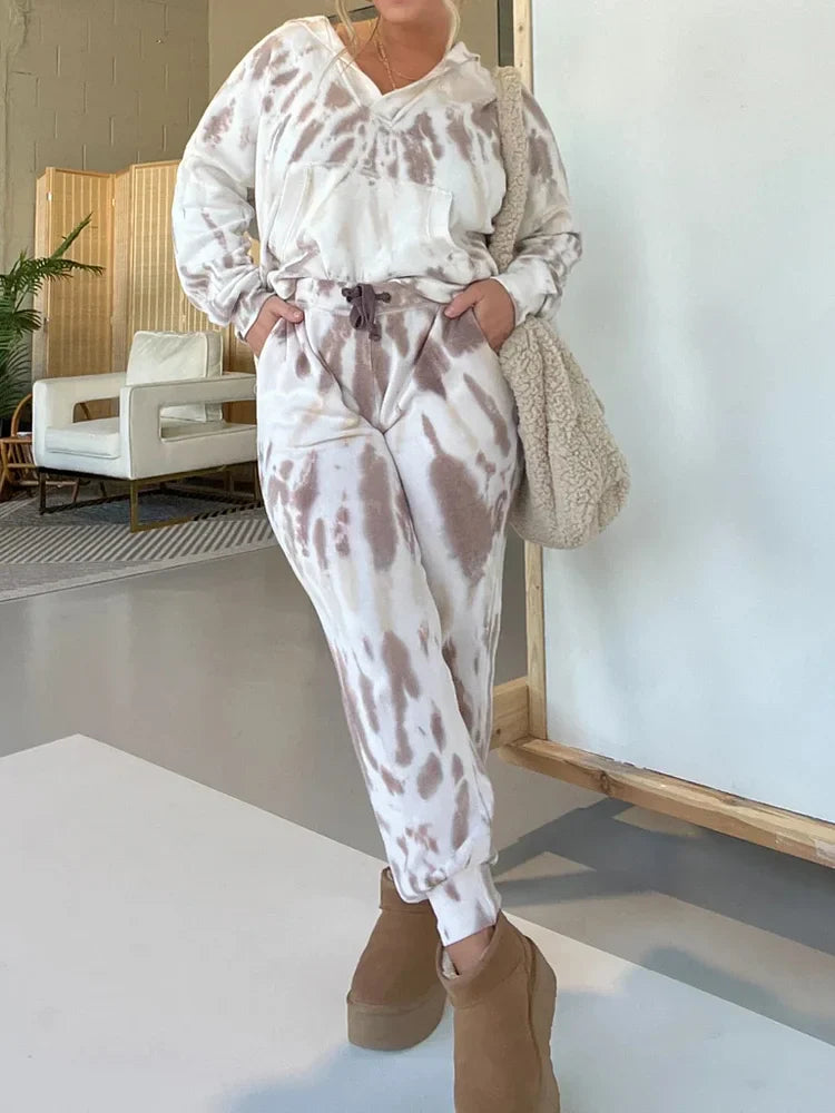 Teresa | Set felpa e pantaloni con cappuccio