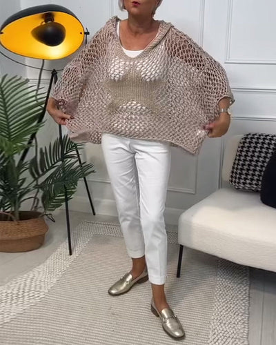 Leonora | Pull en dentelle à coupe ample