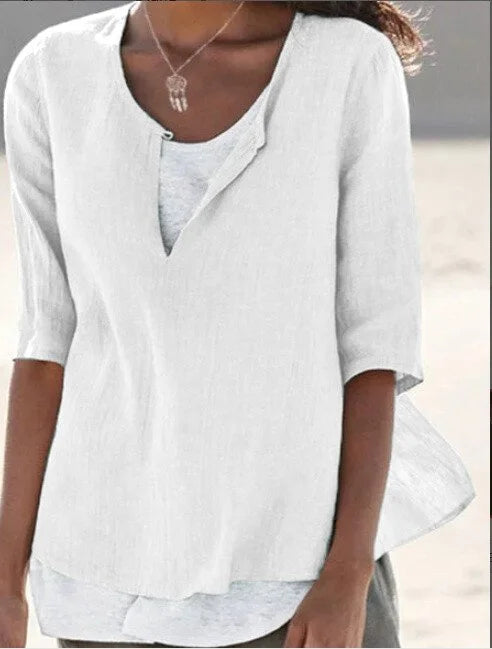 Blusa Estiva | Camicetta Donna Casual Elegante e Versatile 3