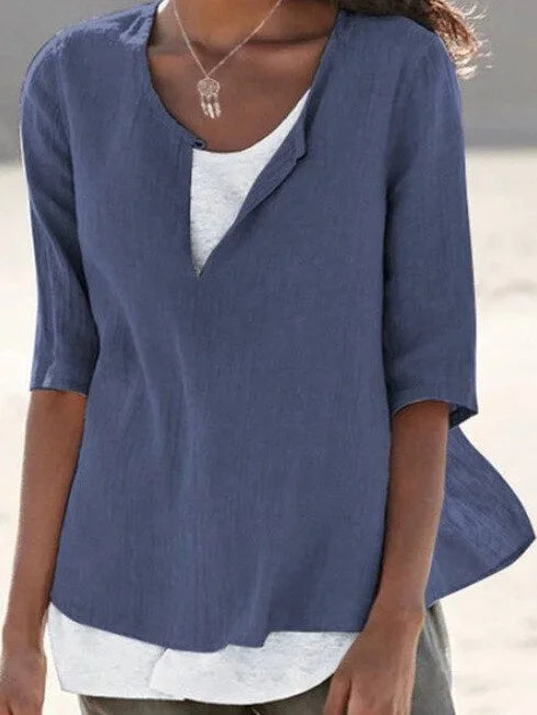 Blusa Estiva | Camicetta Donna Casual Elegante e Versatile 4