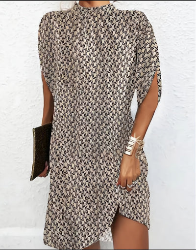 Hacinta | Abito Donna a Manica a Pipistrello - Tessuto Leggero, Elegante e Versatile-5
