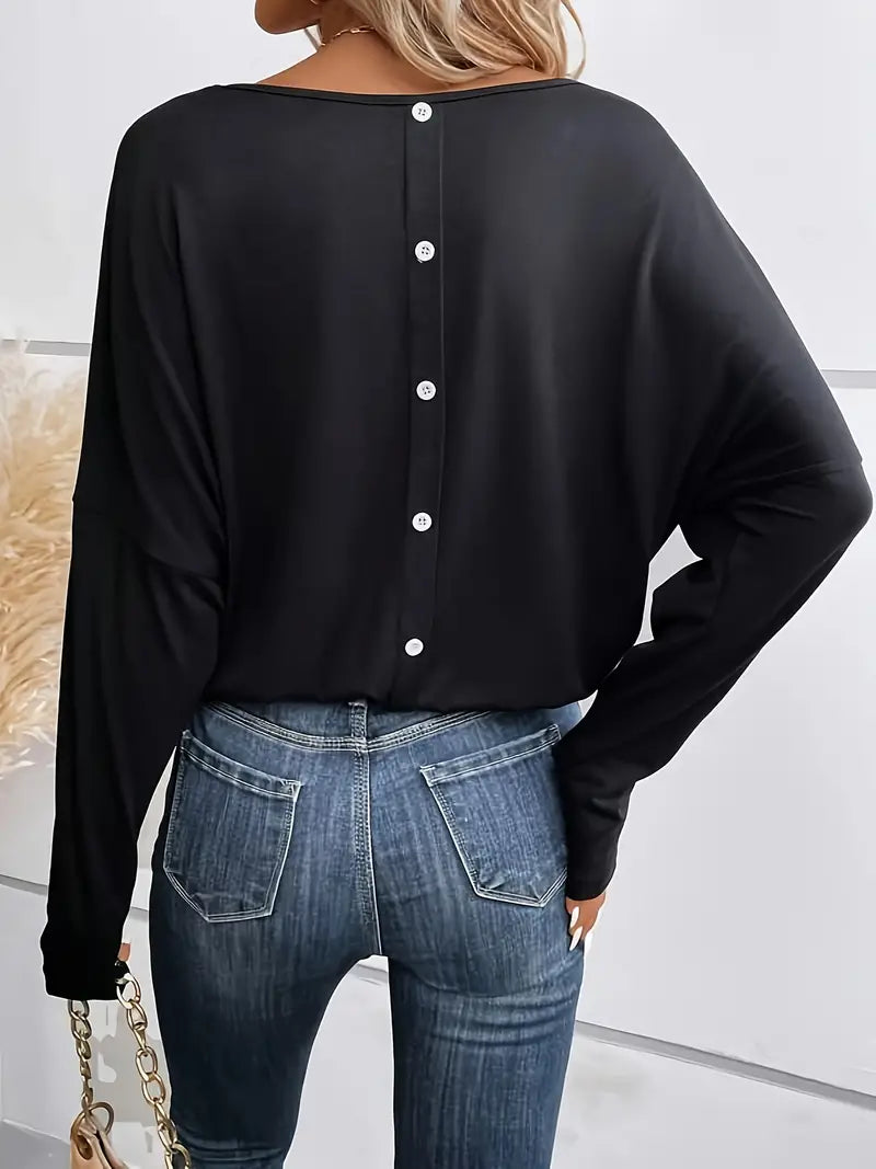 Cinzia | Top elegante con scollo a V