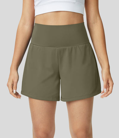 Variant image for Margarethe Pantaloncini Yoga Donna – 2 in 1, Alta Vita, Elastico e Traspirante-41