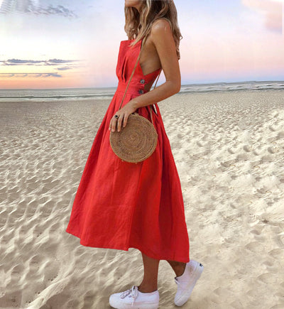 Variant image for Emma | Abito Midi Elegante-1