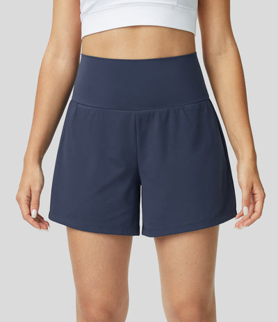 Variant image for Margarethe Pantaloncini Yoga Donna – 2 in 1, Alta Vita, Elastico e Traspirante-46