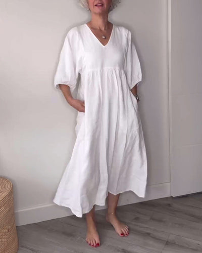 Bettina | Abito casual con scollo a V