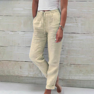 Lucia | Pantaloni casual dal taglio dritto