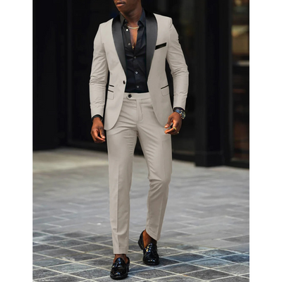 Variant image for Slim Fit Elegante | Abito Uomo Coordinato per Eventi Formali-65