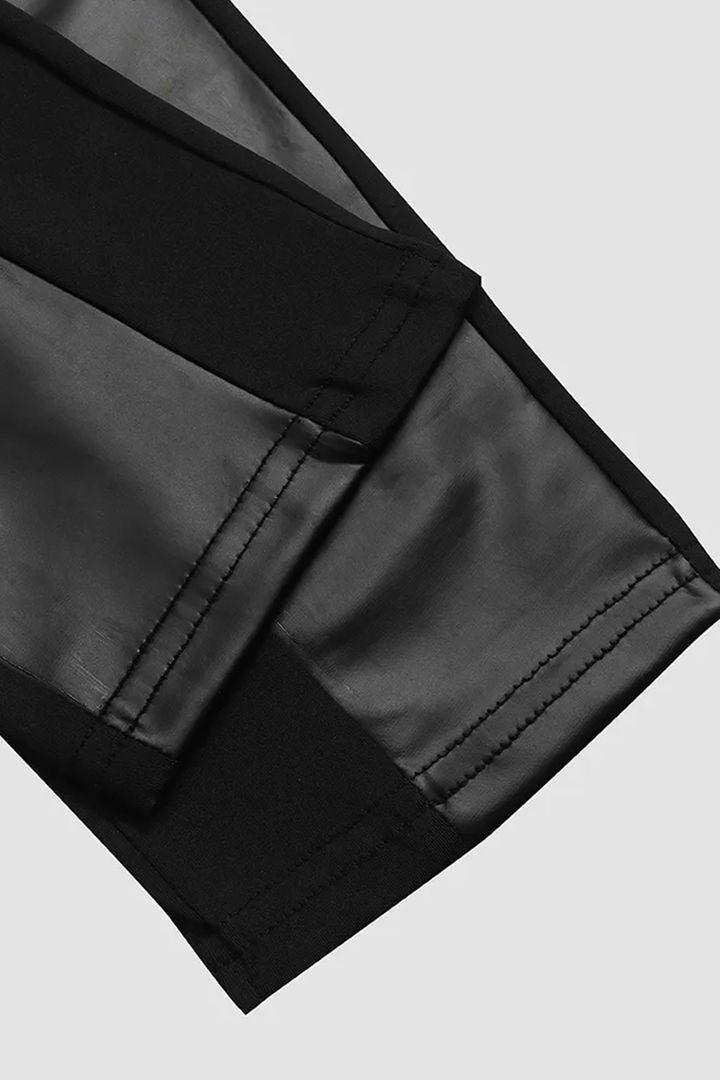 Fedra | Pantaloni in pelle con cerniera