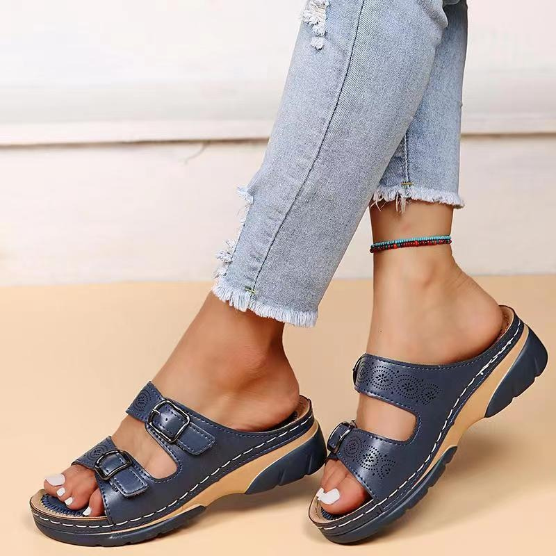 Variant image for Sandali Ortopedici Donna - Pelle Traspirante, Comfort e Supporto per Alluce Valgo-19