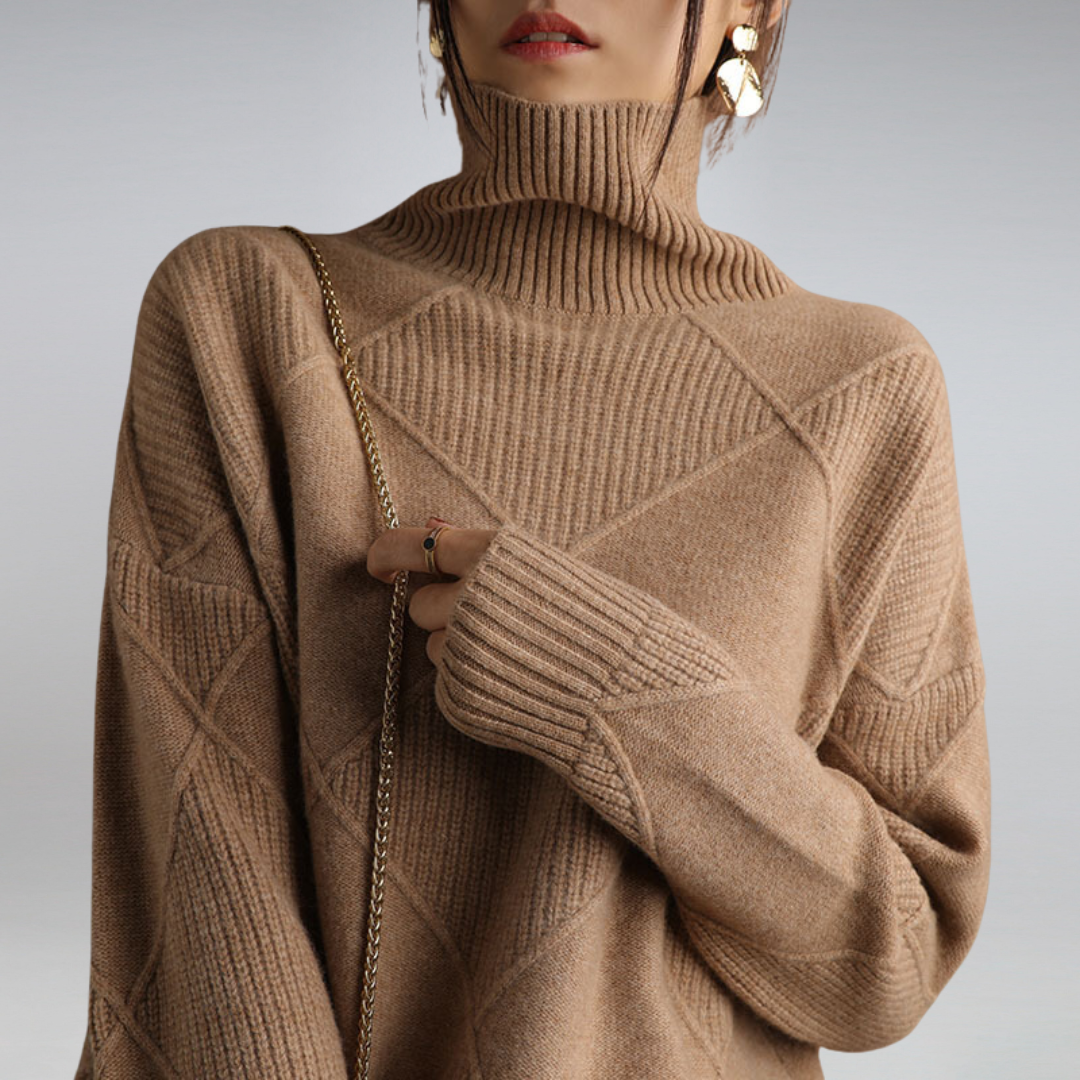 Elisabetta | maglione dolcevita in cashmere