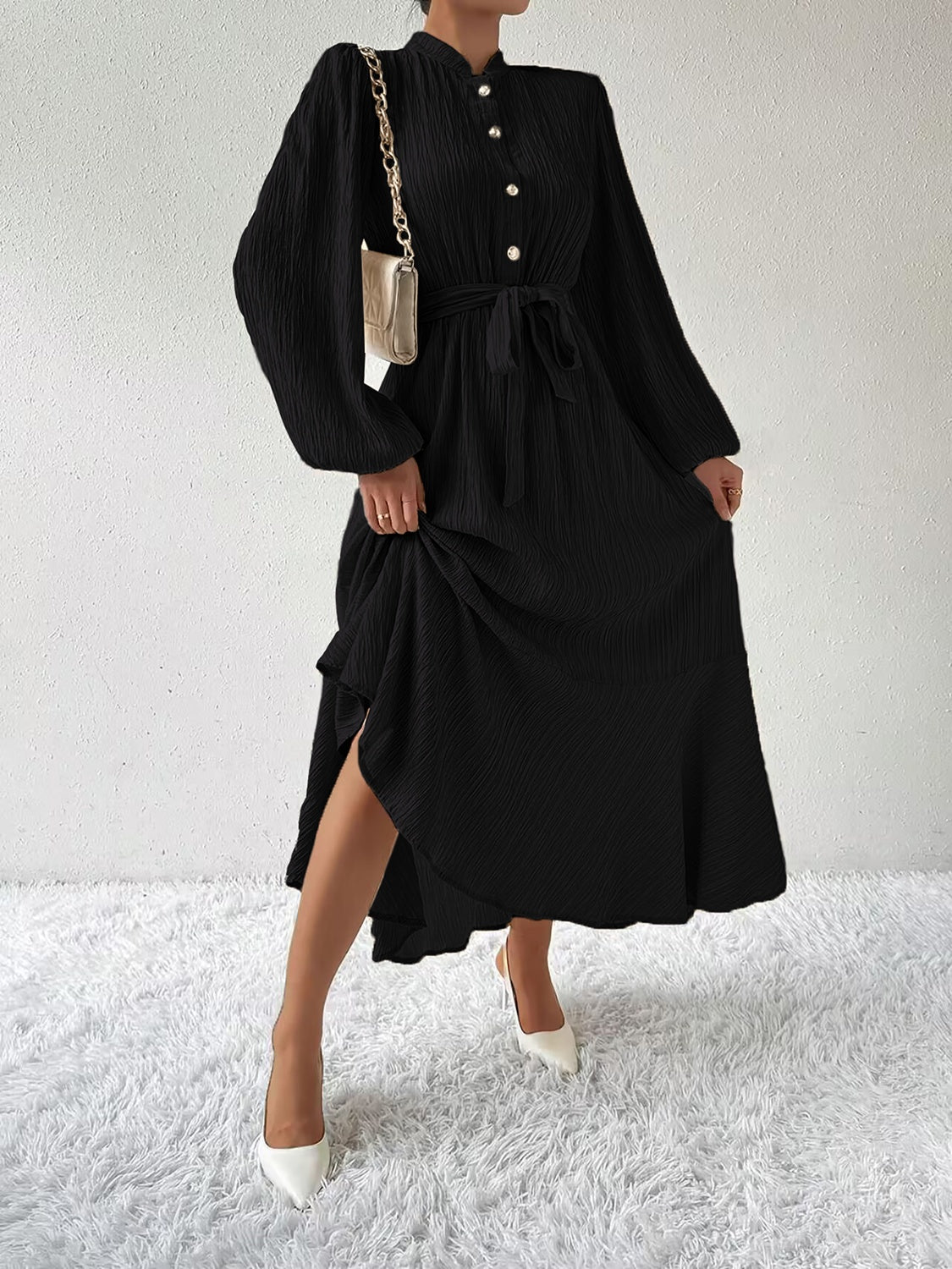 Daniela | Abito elegante a maniche lunghe