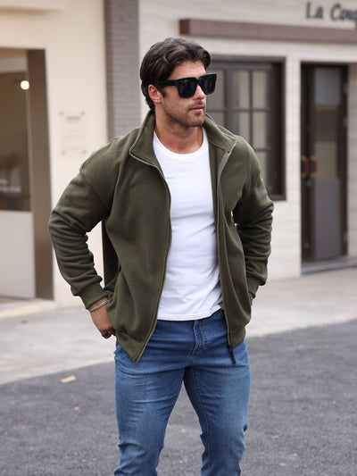 Sergio | Giacca in pile softshell stretch
