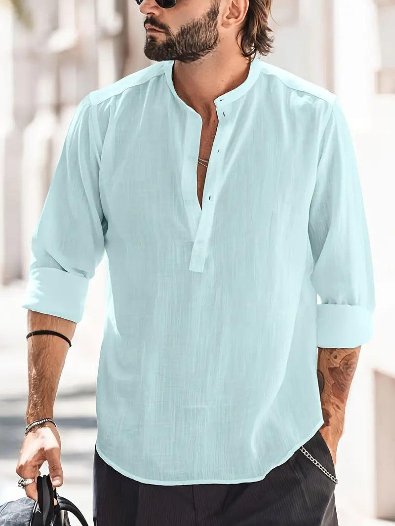 Variant image for Camicia Hugo da Uomo - Lino Leggero, Elegante e Casual-1