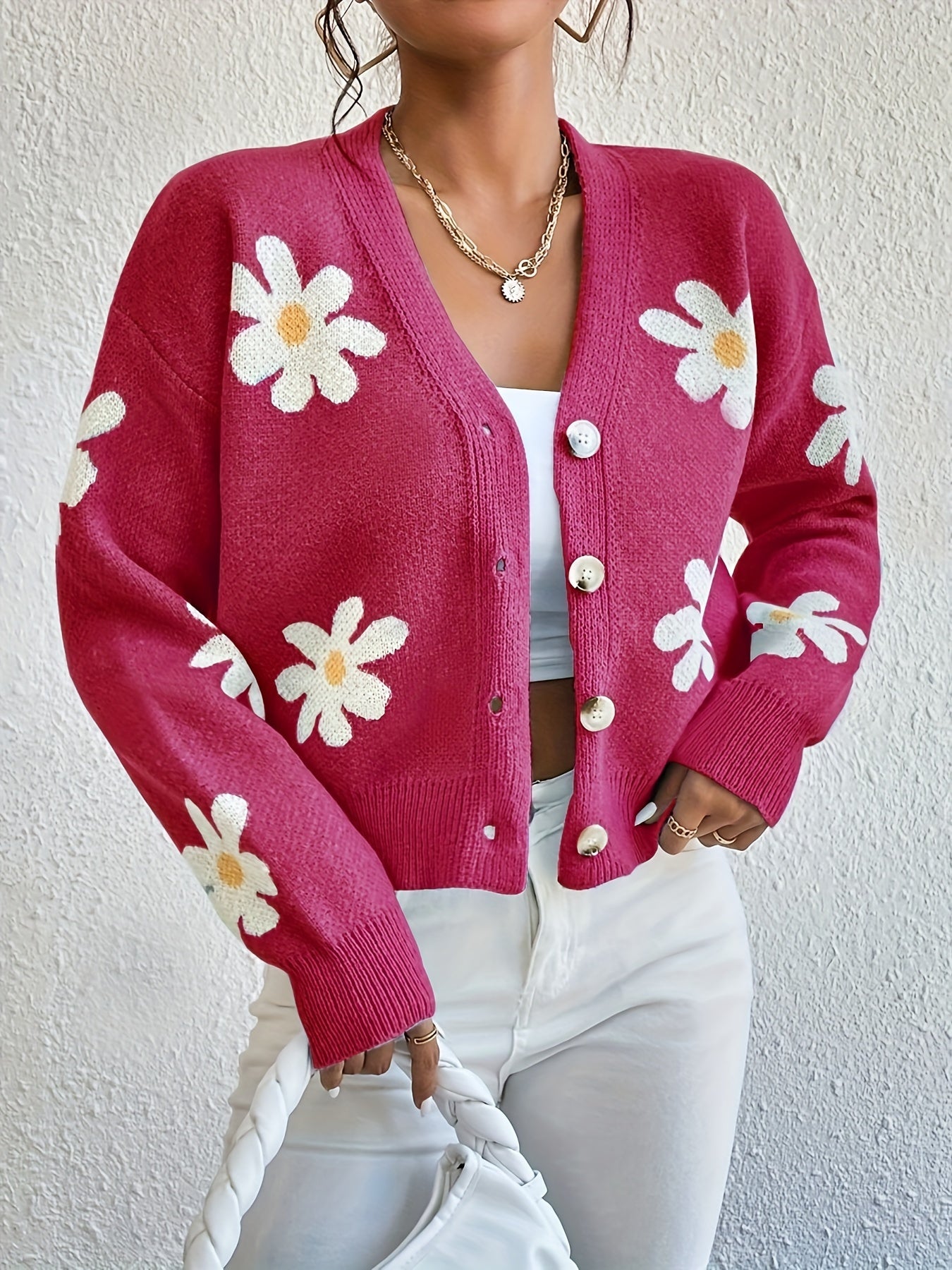 Sandra | Maglione elegante con bottoni