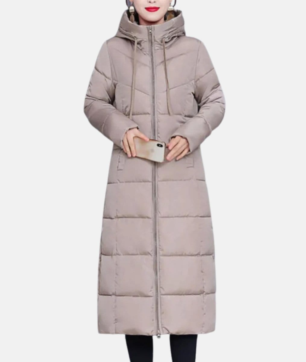 Leona | Cappotto invernale lungo da donna