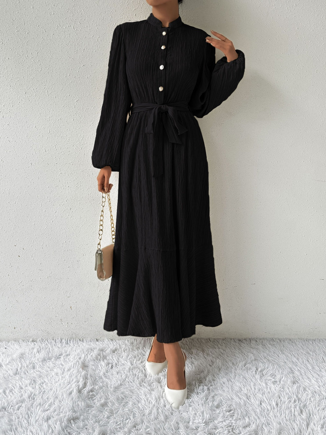 Daniela | Abito elegante a maniche lunghe