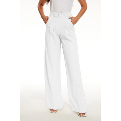 Riva | Pantaloni Donna Gamba Larga Eleganti e Versatili 1