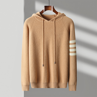 Moe | Felpa Nera Con Cappuccio Uomo Casual 6