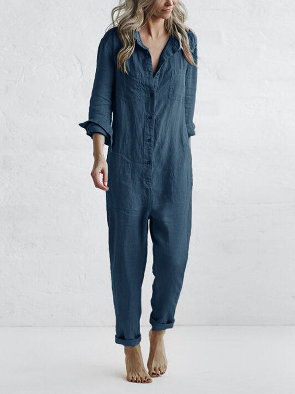 Nora | Jumpsuit a Maniche Lunghe