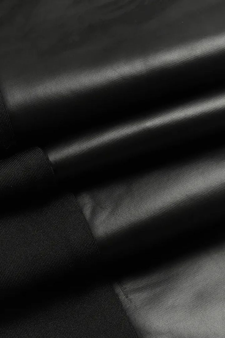 Fedra | Pantaloni in pelle con cerniera