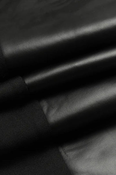 Fedra | Pantaloni in pelle con cerniera
