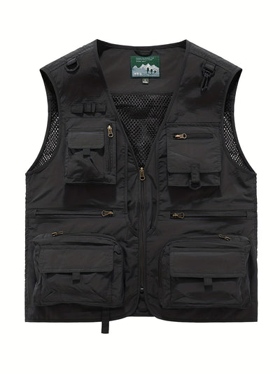 Massimo | Gilet con tasche con zip