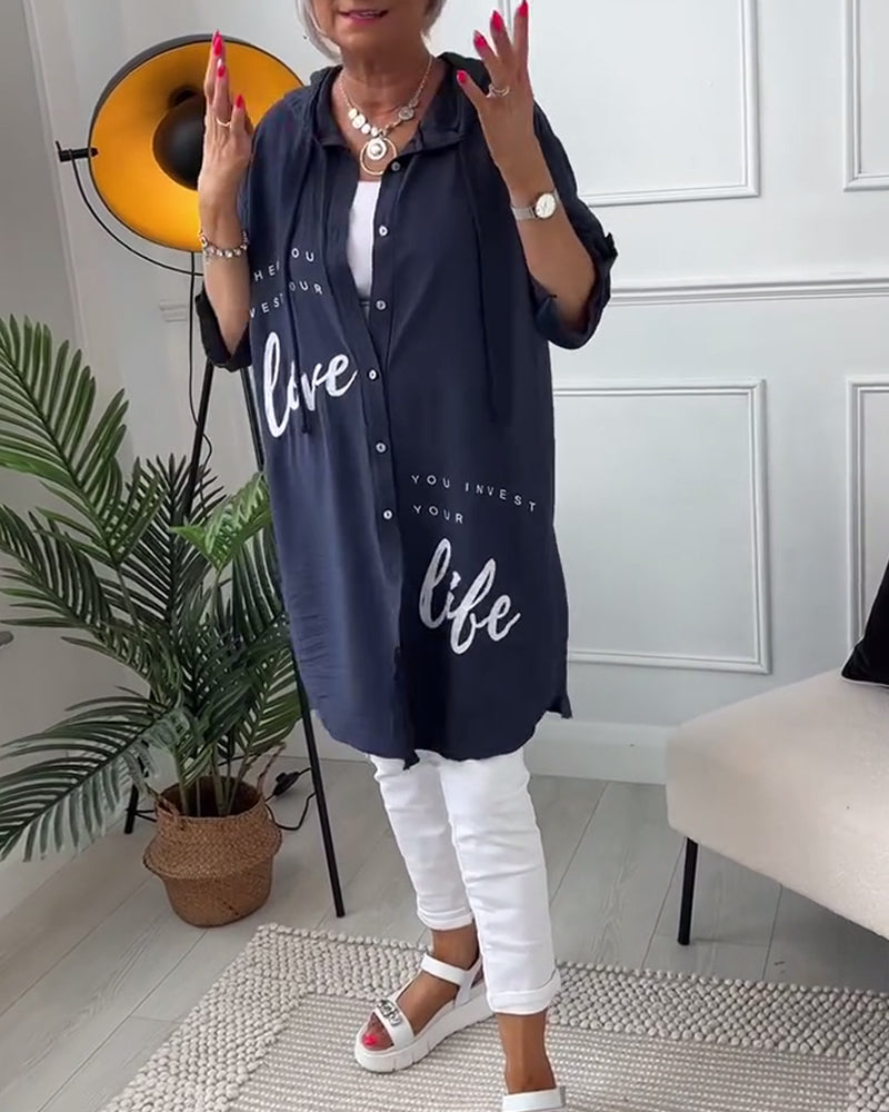Olivia | Giacca con cappuccio Love Life