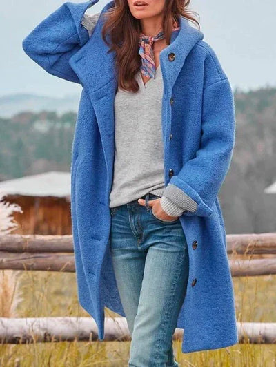 Sara | Maxi cappotto con cappuccio