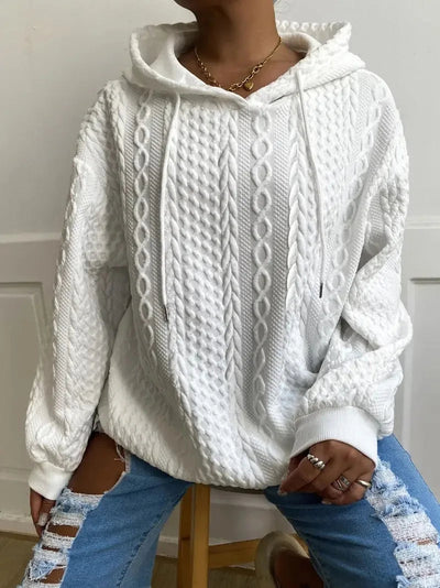 Alexis | Winter-Sweatshirt mit Kapuze