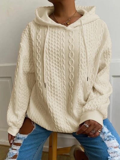 Alexis | Winter-Sweatshirt mit Kapuze