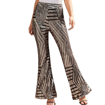 Amelie | Eleganti pantaloni di paillettes
