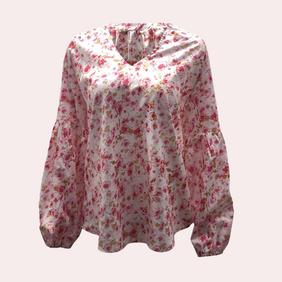 Moniek | Blusa Floreale Casual-3