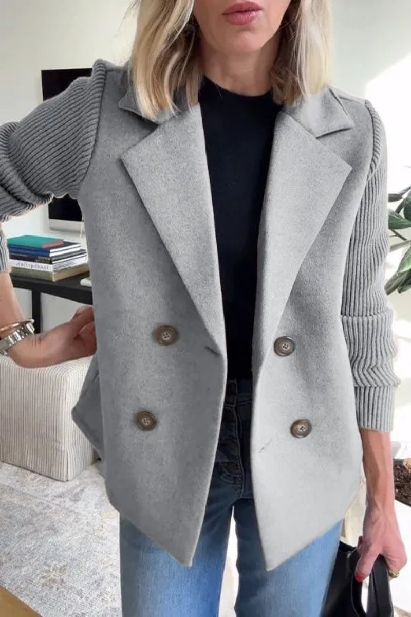 Anaya | Blazer oversize a doppio petto classico 3