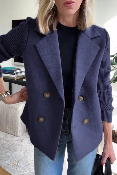 Anaya | Blazer oversize a doppio petto classico 5