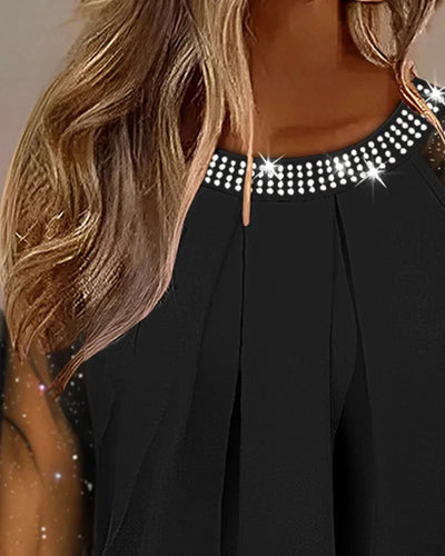Andrea | Evening top with sequins