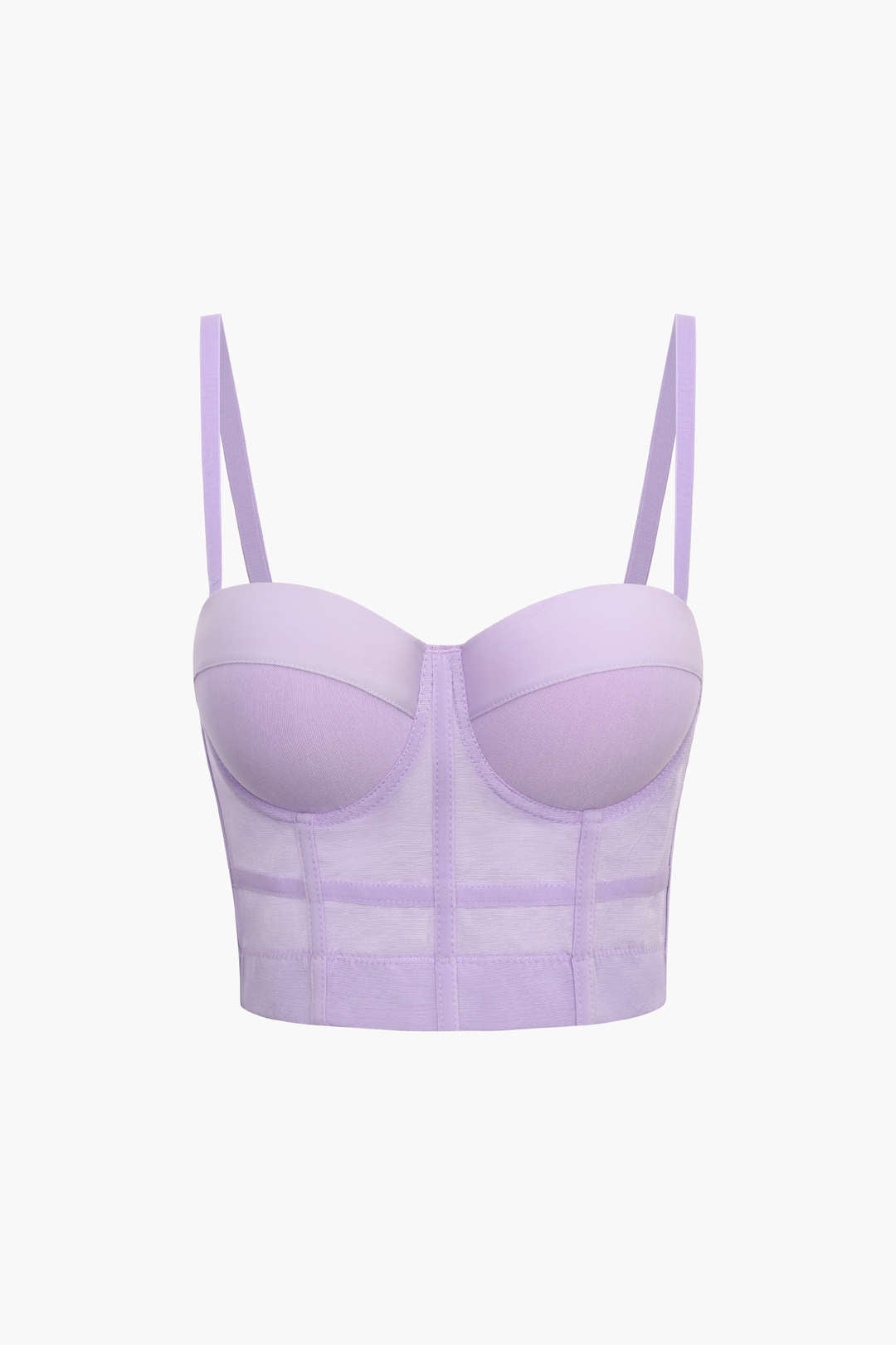 Andrea | Breathable mesh corset bustier top