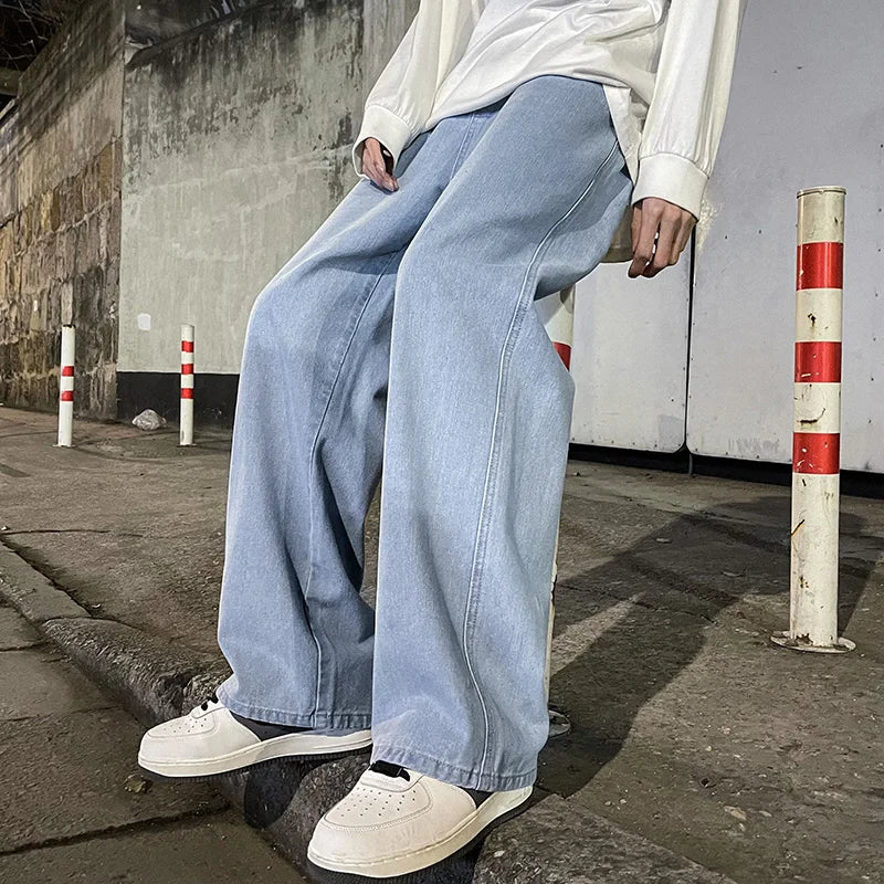 Andreas | Jeans larghi casual con gambe larghe