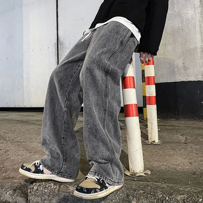 Andreas | Jeans larghi casual con gambe larghe