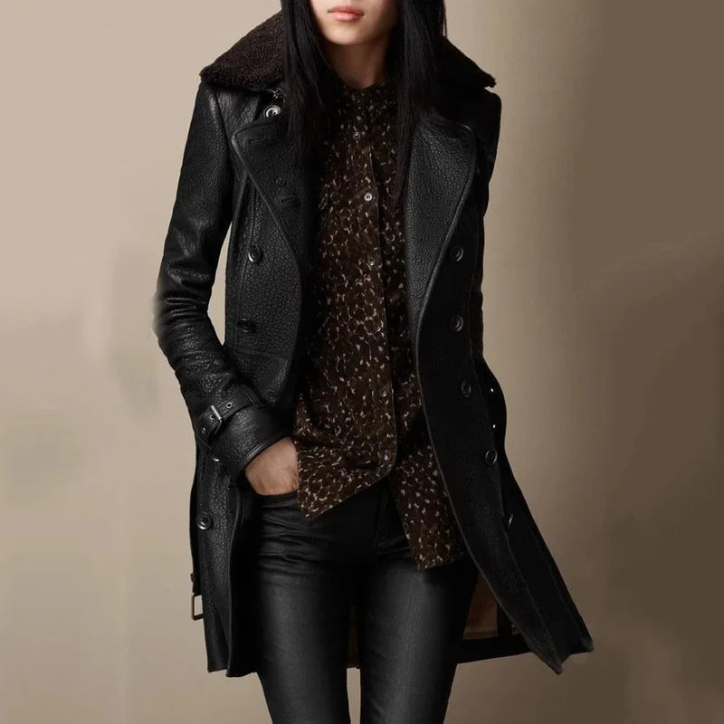 Angelika | Cappotto classico per l'inverno - Taglio lungo ed elegante