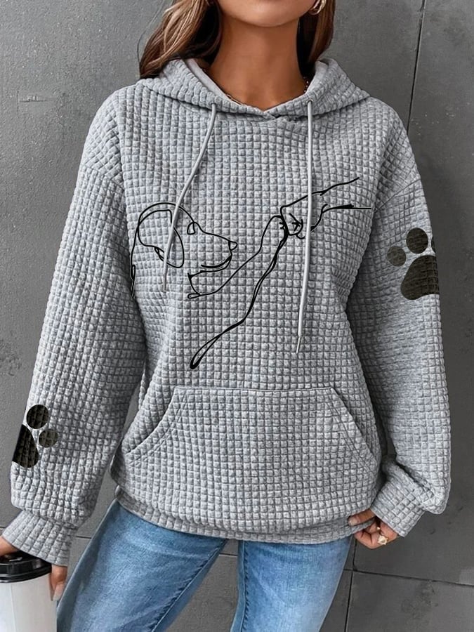 Angelika | Felpa con cappuccio calda, rilassata ed elegante