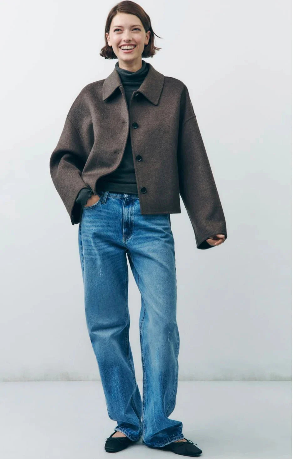 Noemi | Giacca di transizione elegantemente oversize