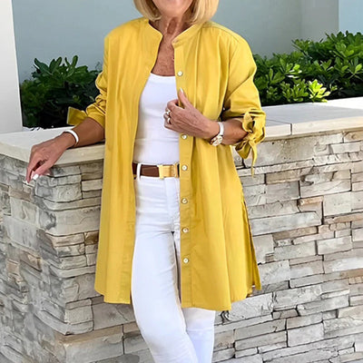 Aria | Front Button Shirt tunica senza sforzo 2