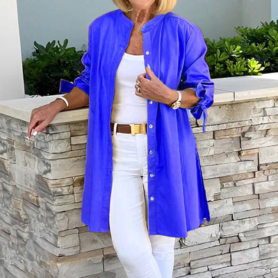 Aria | Front Button Shirt tunica senza sforzo 5