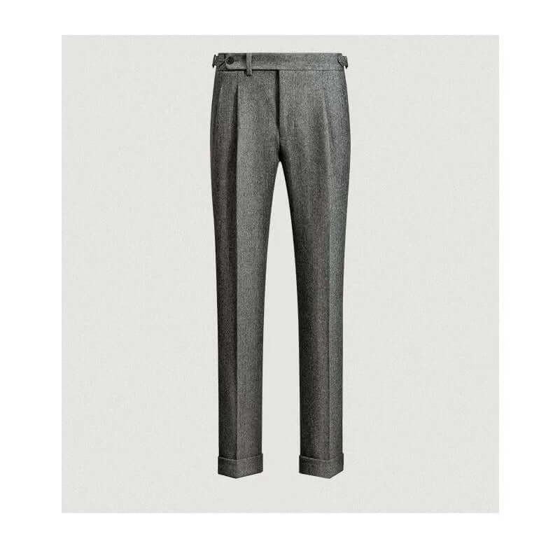 Medoro | Pantaloni classici vintage in tweed