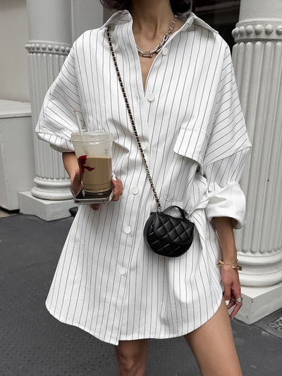 Arlina | Camicia a maniche lunghe a righe