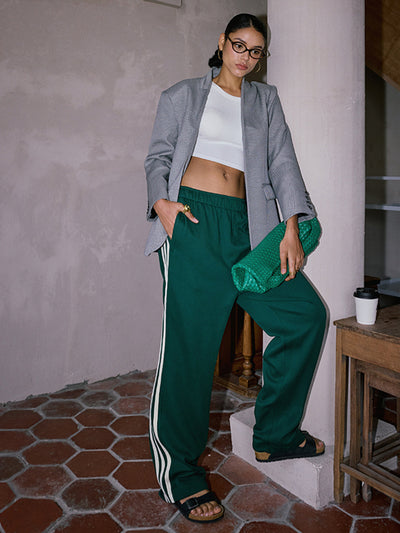 Bertina | Pantaloni patchwork a righe