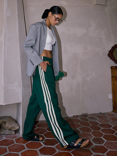 Bertina | Pantaloni patchwork a righe
