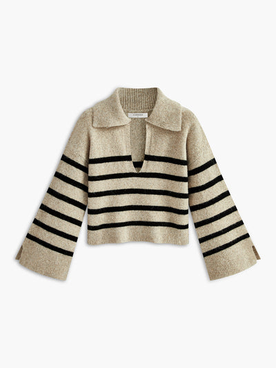 Enrica | Maglione oversize a righe